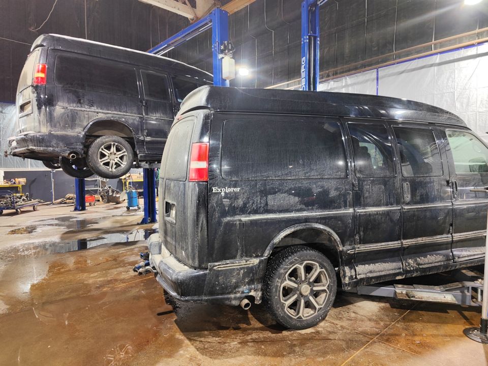 Установка 6-ти ступенчатой АКПП на Chevrolet Express
