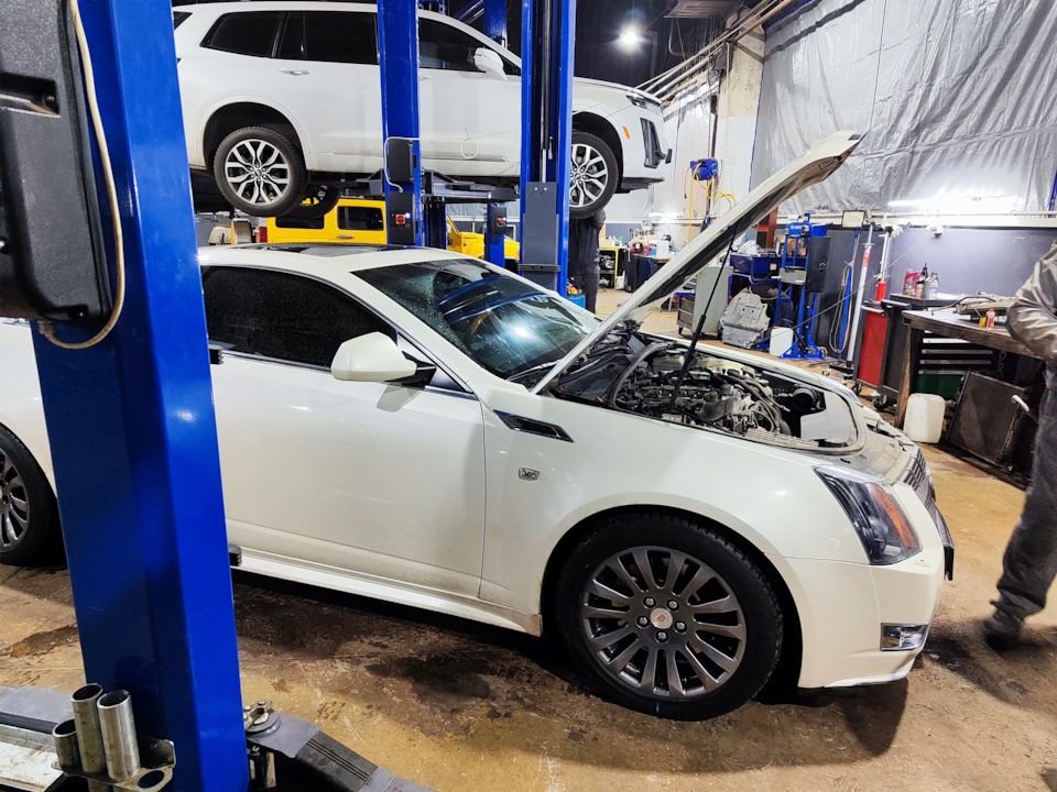 Замена топливных форсунок на Cadillac CTS 2 LLT